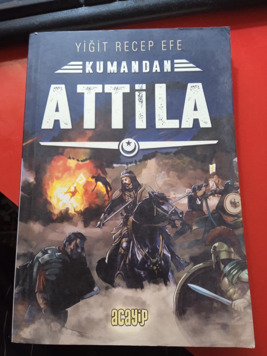 Attila - Kumandan 8 - Yiğit Recep Efe ikinci el kitap
