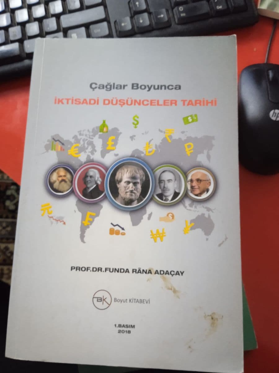 Çağlar boyunca iktisadi düşünceler - Funda Rana Adaçay ikinci el kitap