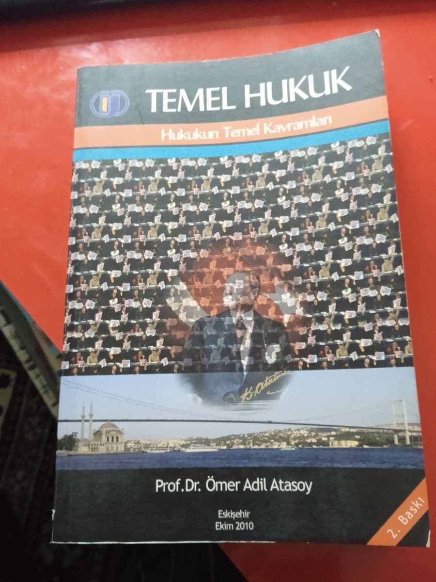 Temel hukuk hukukun temel kavramları - Ömer Adil Atasoy ikinci el kitap