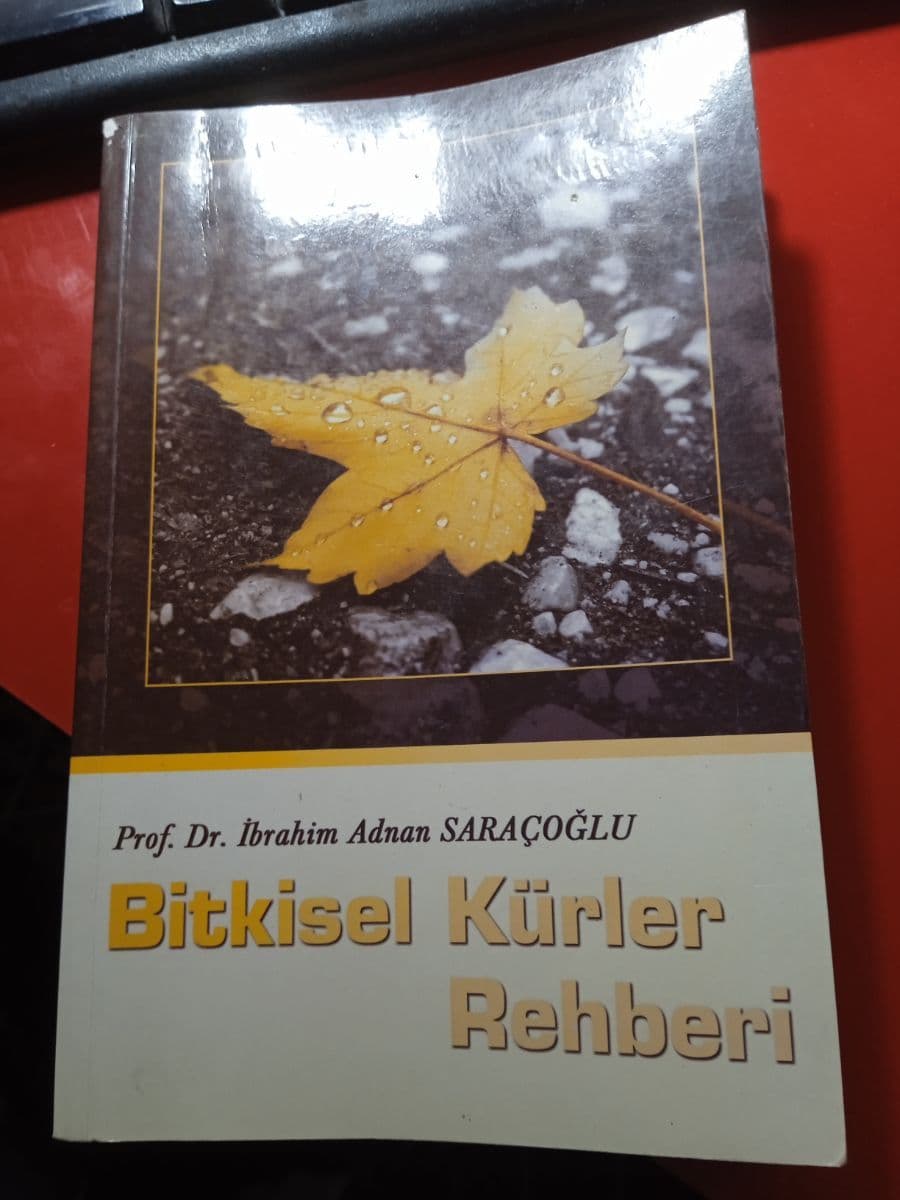 Bitkisel kürler rehberi - İbrahim Adnan Saraçoğlu ikinci el kitap