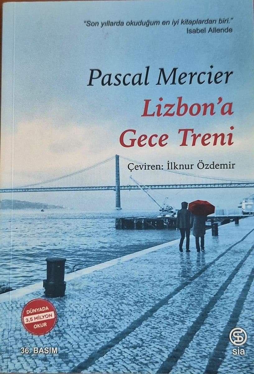 Lizbon'da Gece Treni - Pascal Mercier ikinci el kitap
