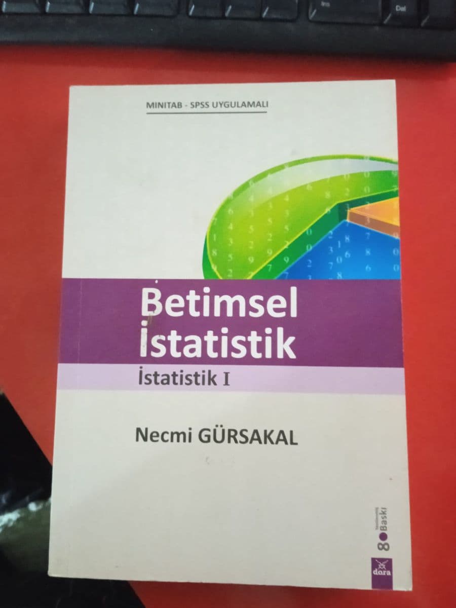 betimsel istatistik istatistik 1 - necmi gürsakal ikinci el kitap