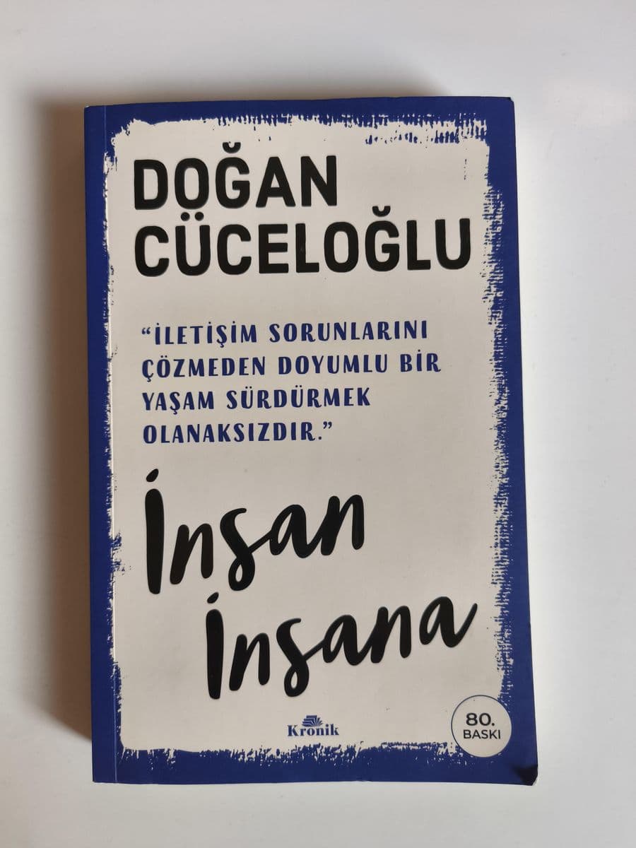 İnsan İnsana - Doğan Cüceloğlu ikinci el kitap