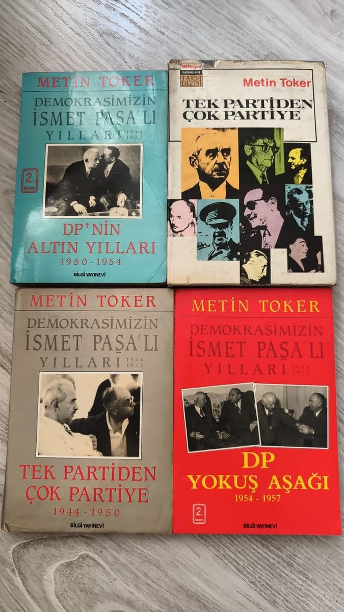 Demokrasimizin İsmet Paşa'lı Yılları - Metin Toker ikinci el kitap