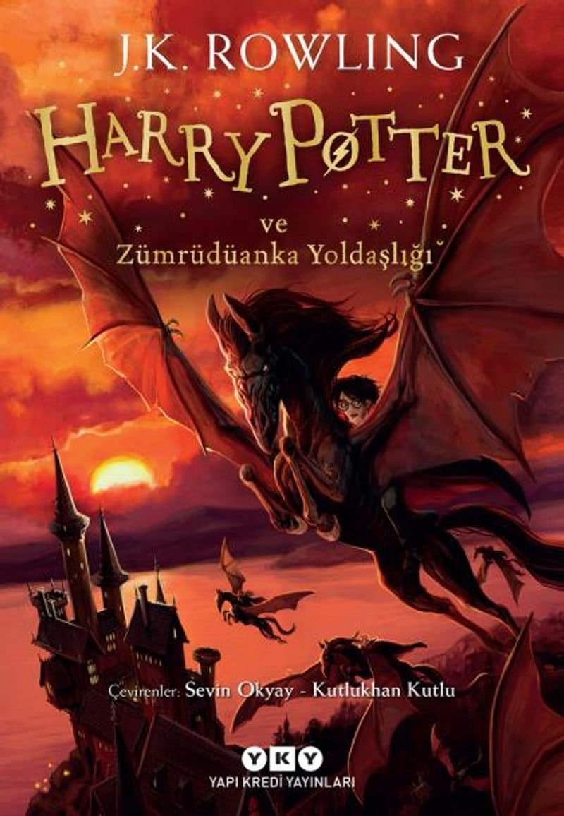 Harry Potter ve Zümrüdüanka Yoldaşlığı (5) - J. K. Rowling ikinci el kitap