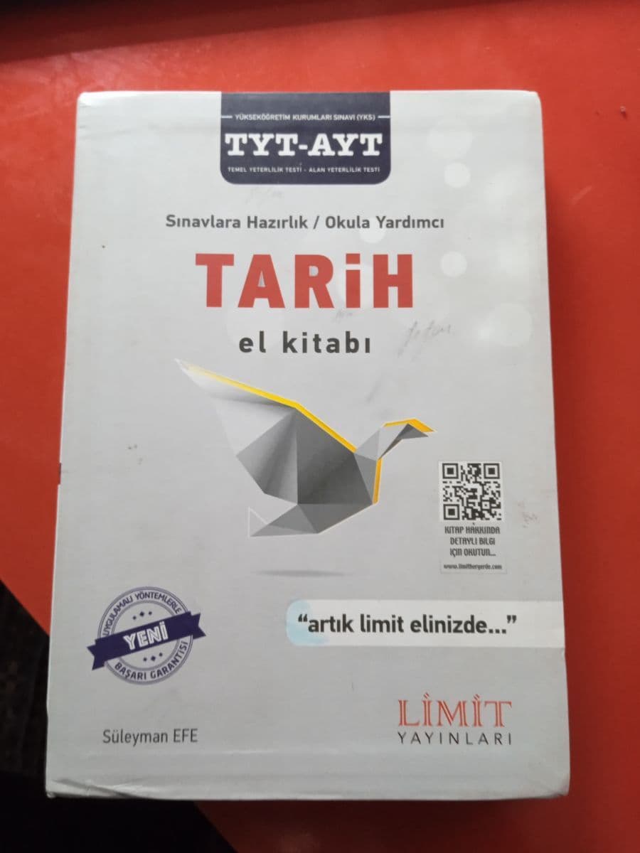 Tarih el kitabı - Süleyman Efe ikinci el kitap