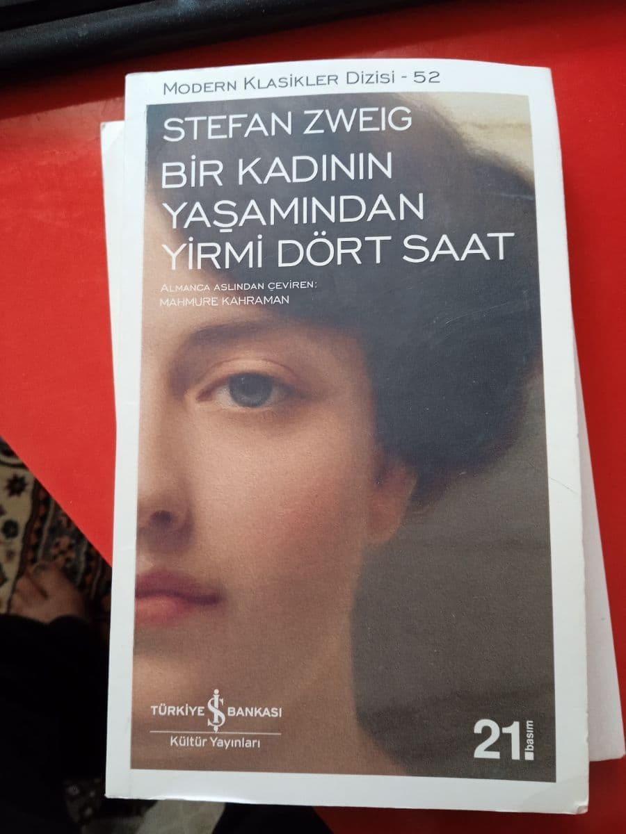 Bir Kadinin Yasamindan Yirmi Dört Saat - Stefan Zweig ikinci el kitap