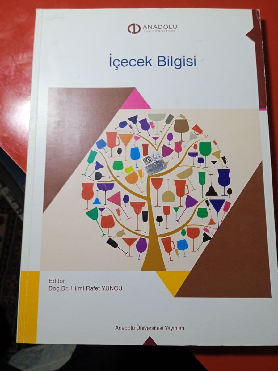 İçecek bilgisi - Hilmi Rafet Yüncü ikinci el kitap