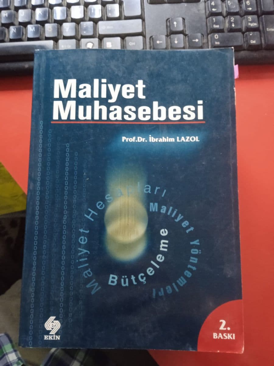 Maliyet Muhasebesi - ibrahim lazol ikinci el kitap