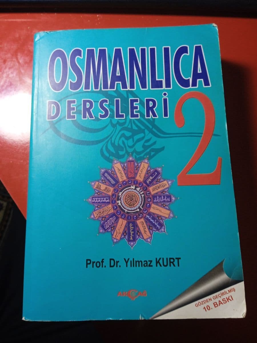 Osmanlıca dersleri 2 - Yılmaz Kurt ikinci el kitap