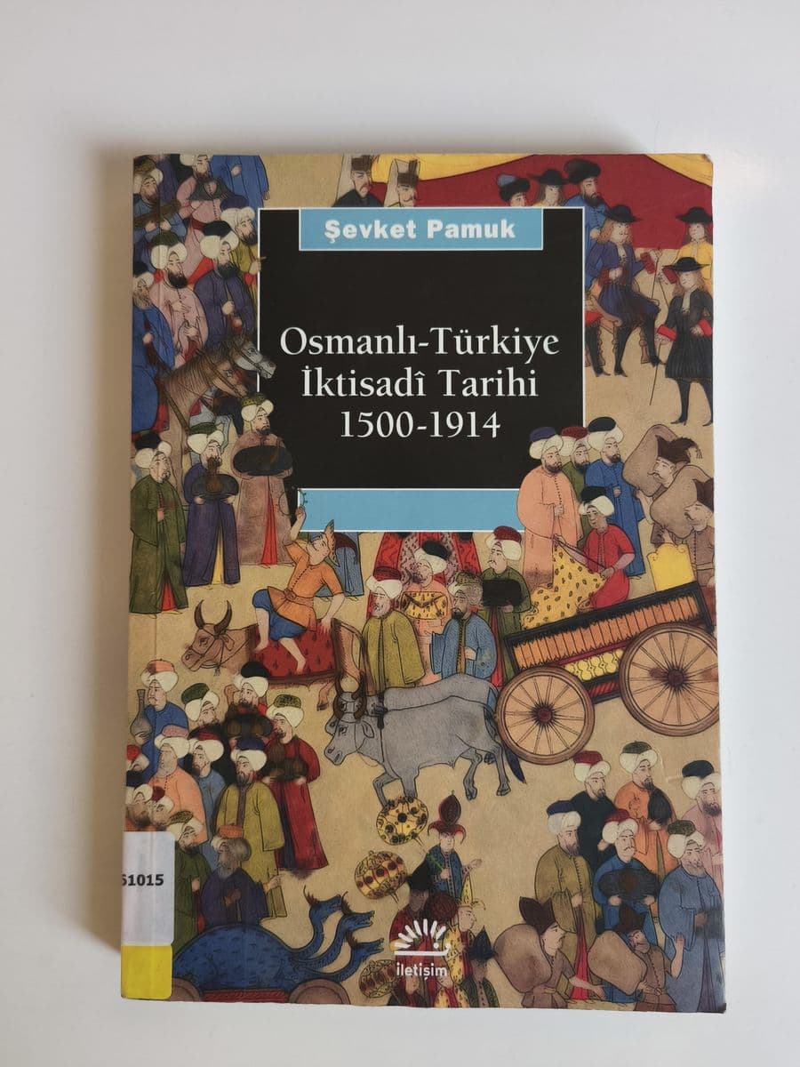 Osmanlı-Türkiye İktisadi Tarihi - ŞEVKET PAMUK ikinci el kitap