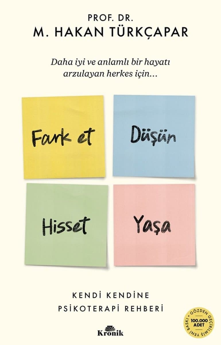 Fark Et, Düşün, Hisset, Yaşa - M. Hakan Türkçapar ikinci el kitap