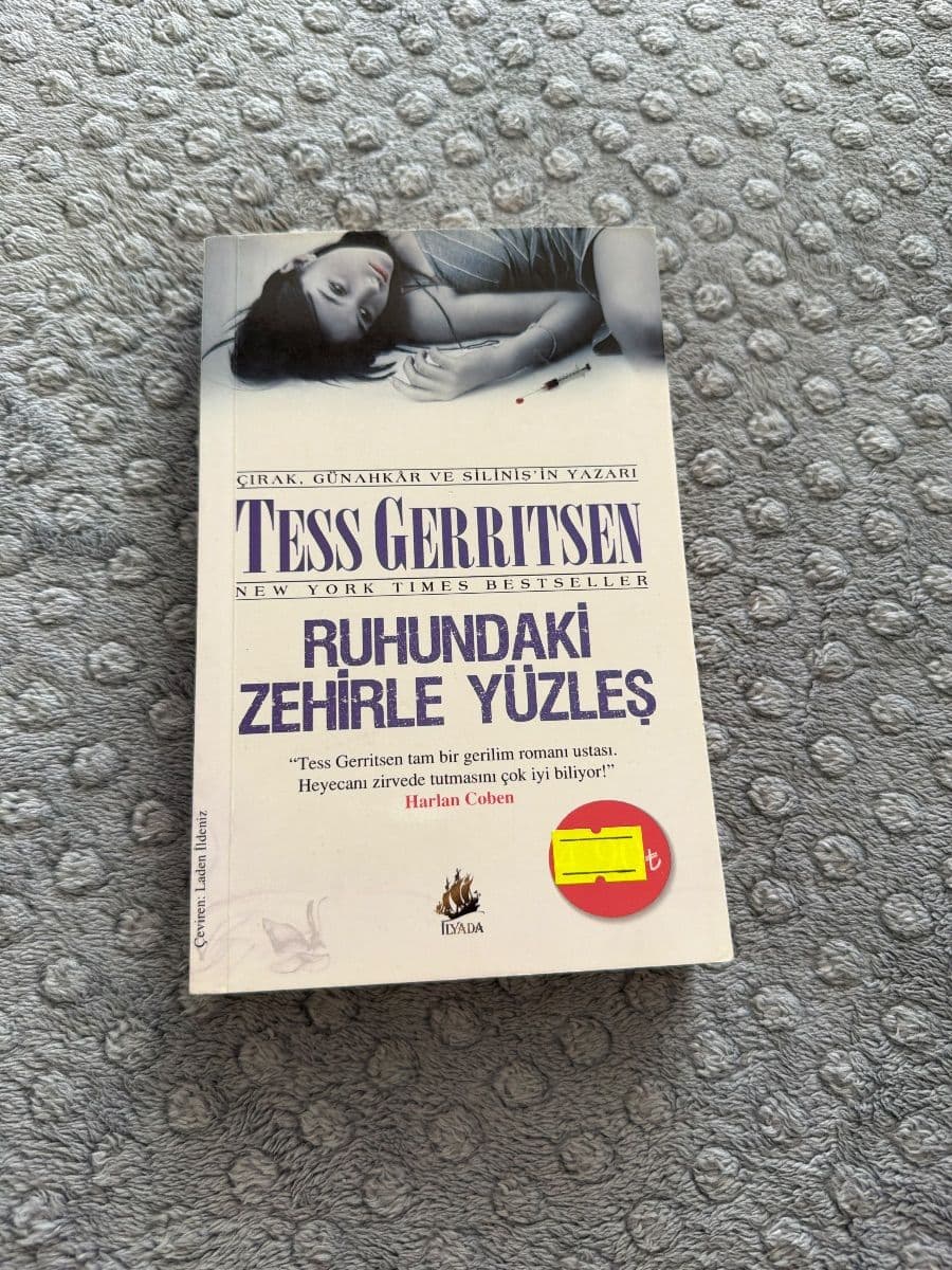 Ruhundaki Zehirle Yüzleş - Tess Gerritsen ikinci el kitap