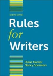 Rules for Writers / Edition 7 - Diana Hacker, Nancy Sommers ikinci el kitap