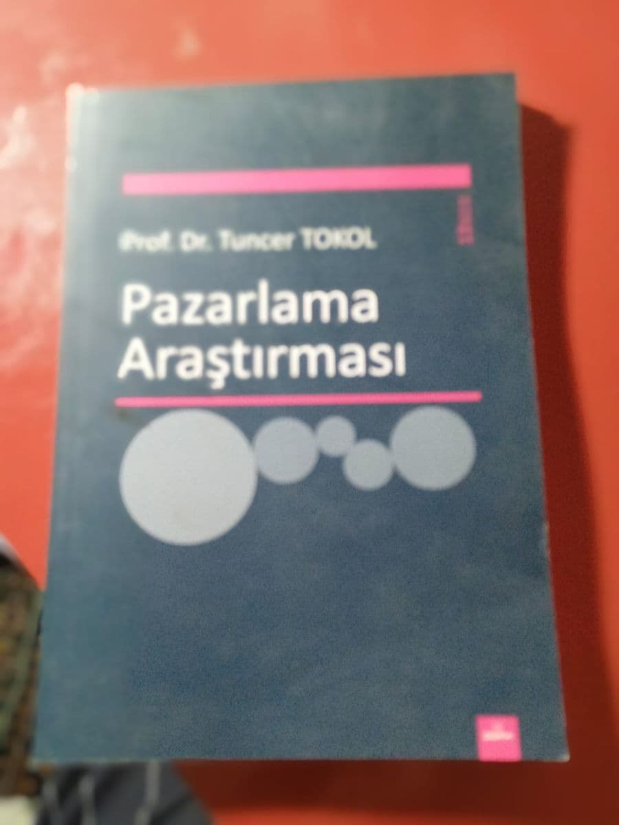 Pazarlama araştırması - Tuncel Tokol ikinci el kitap
