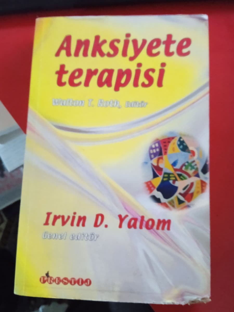 Anksiyete terapisi - İrvin d. Yalom ikinci el kitap