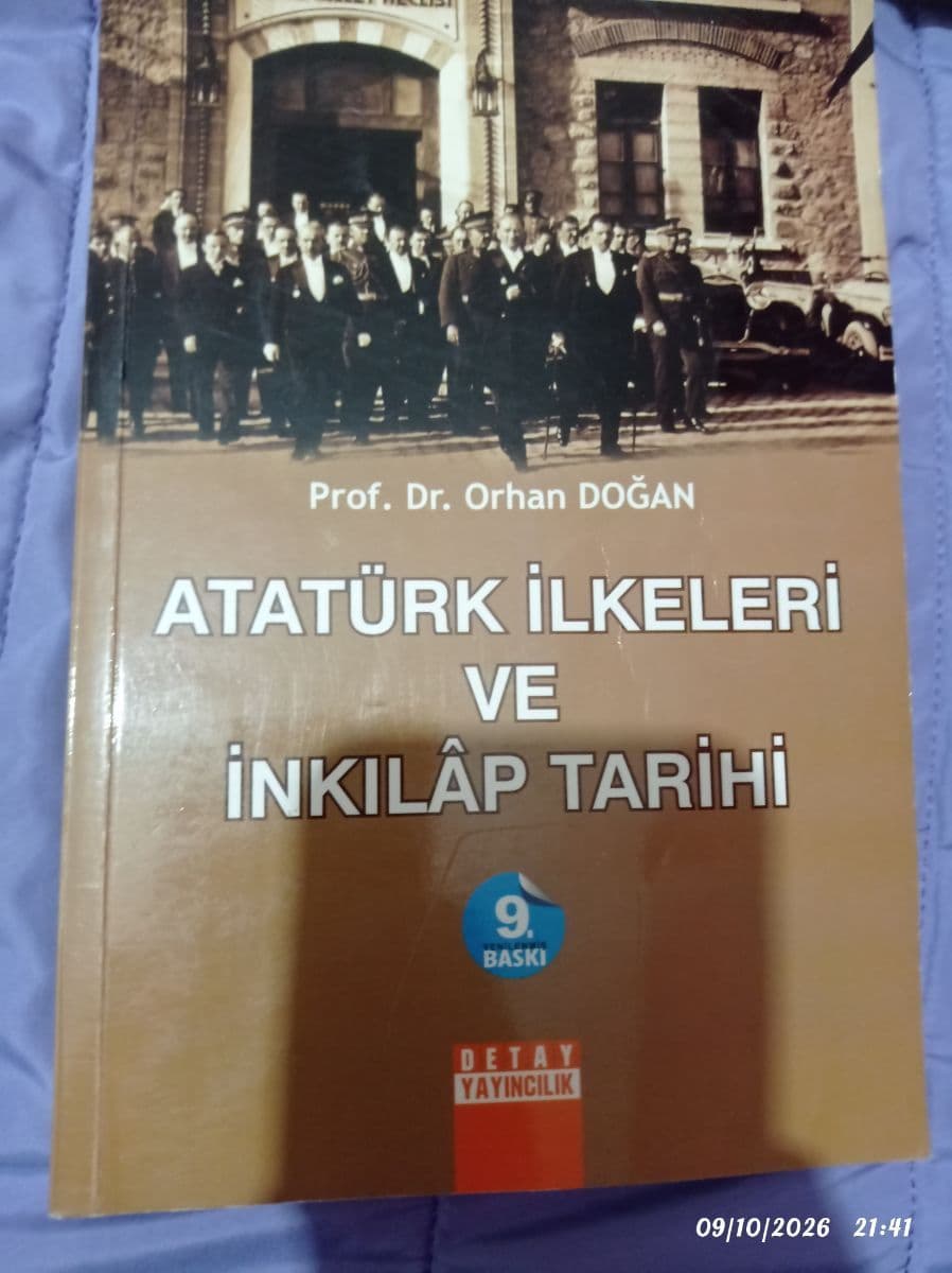 Atatürk ilkeleri ve inkılap tarihi - Orhan doğan ikinci el kitap