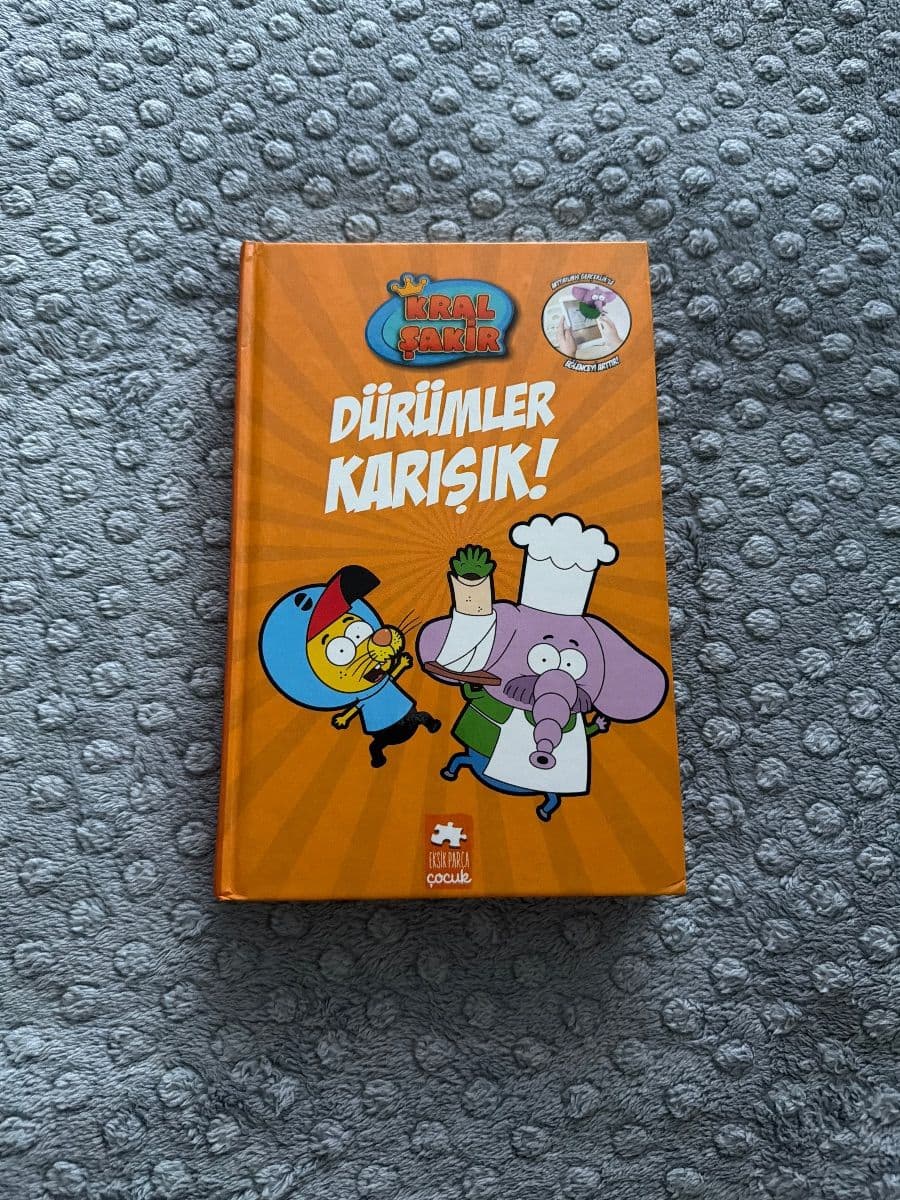 Kral Şakir - Dürümler Karışık! - Haluk Can Dizdaroğlu, Mert Dikmen, Varol Yaşaroğlu ikinci el kitap