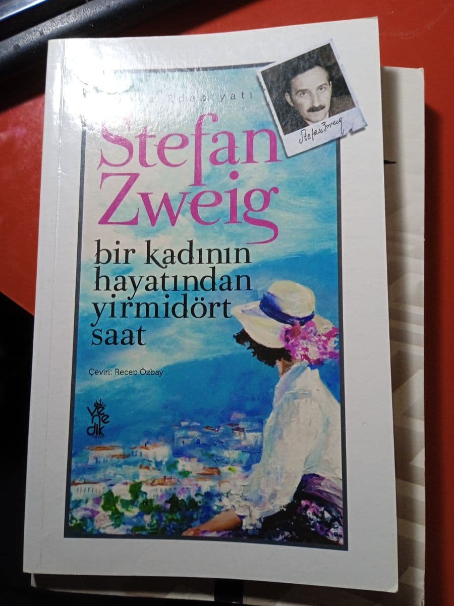 Bir kadının hayatında yirmi dört saat - Stefan zweig ikinci el kitap