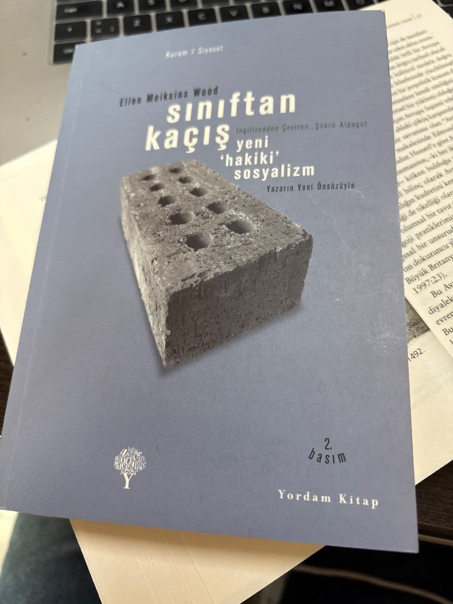 Sınıftan Kaçış - Ellen Meiksins Wood ikinci el kitap