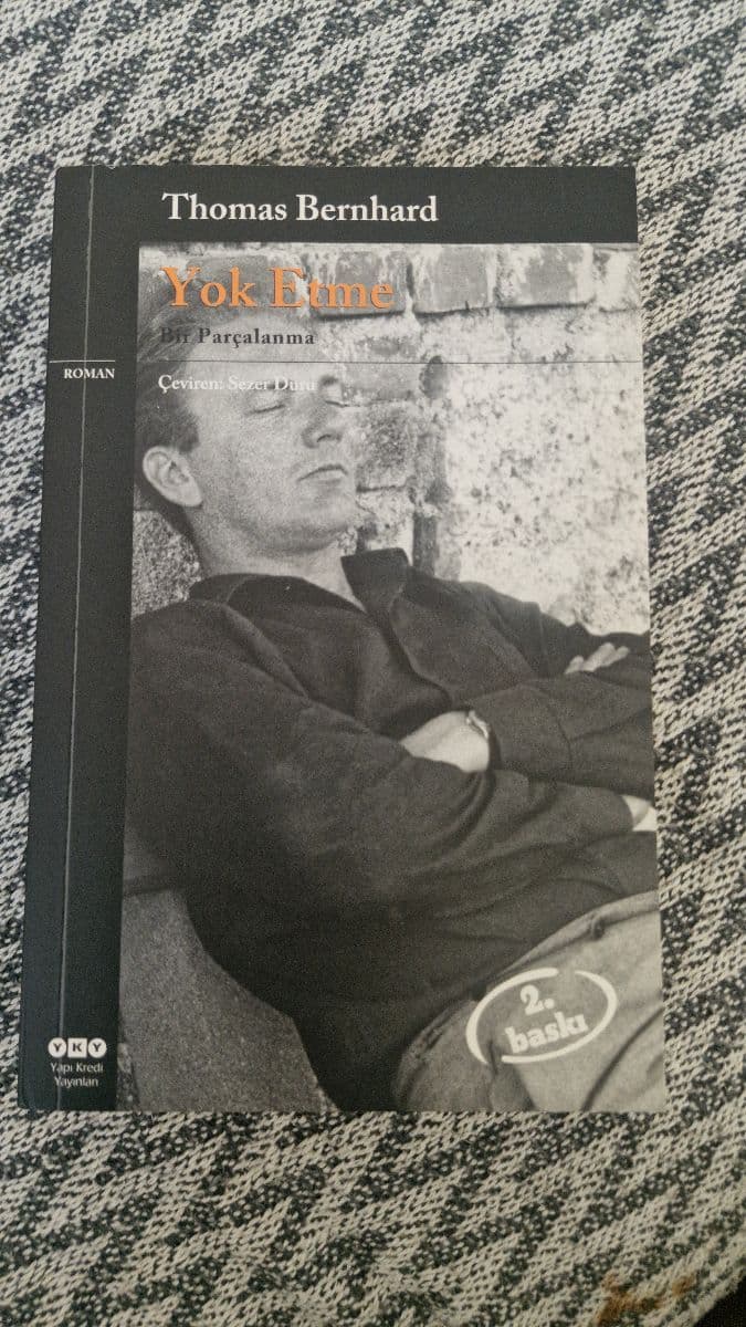 Yok Etme - Thomas Bernhard ikinci el kitap
