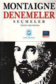 Montaigne Denemeler Seçmeler - Montaigne, Michel de ikinci el kitap