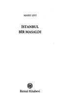 İstanbul bir masaldı - MARIO LEVİ ikinci el kitap